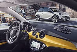 Opel Adam Rocks - Einblick in Innenraum