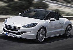 Peugeot RCZ seitliche Vorderansicht