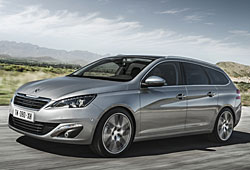 Peugeot 308 SW - steht in Genf