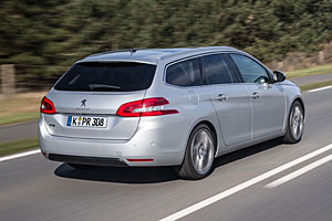 Peugeot 308 SW - Heckansicht