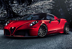 Alfa Romeo 4C mit Pogeo-Tuning