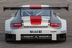 Porsche 911 GT3 R - Heckansicht 
