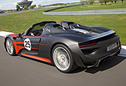 Porsche 918 Spyder - Heckansicht