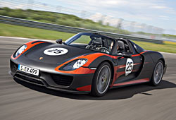 Porsche 918 Spyder - Frontansicht