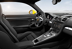 Porsche Cayman Innenraumansicht