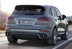 Porsche Cayenne S - Heckansicht