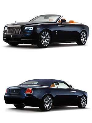 Rolls-Royce Dawn - offen und geschlossen