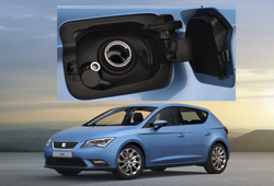 Seat Leon 1.4 TGI mit fünf Türen und Tankstutzen