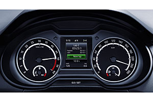 Skoda Octavia RS 230 - Instrumente