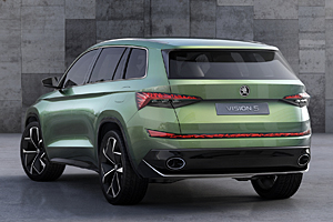 Skoda Vision S - Heckansicht