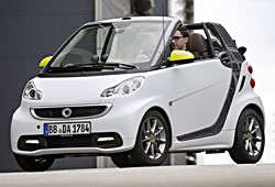 Smart Fortwo Edition BoConcept Cabrio - seitliche Frontansicht