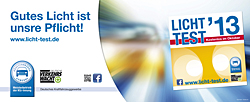 Lichttest-Plakette 2013