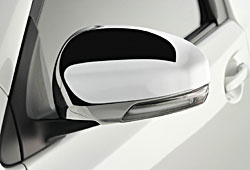 Toyota iQ - Außenspiegelkappen mit Chrom