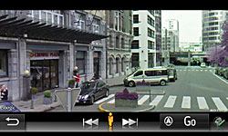 Toyota Touch and Go mit Google Street View