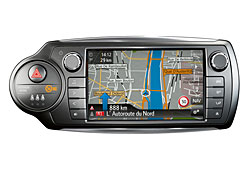 Toyota Yaris - Navigationssystem