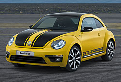 VW Beetle GSR: Kennzeichen: Gelb-schwarze Lackierung