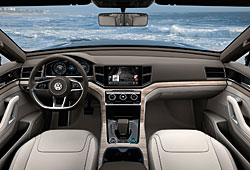 VW Cross Blue Cockpit