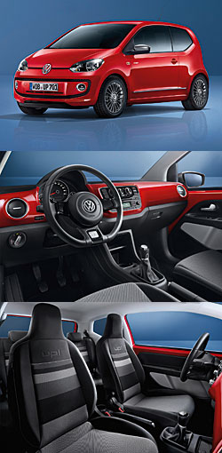 VW cheer up! - Außenansicht - Cockpit - Sitz