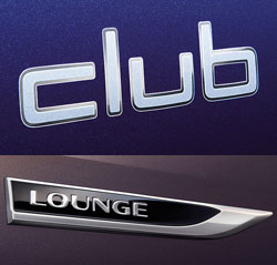 VW Club- und Lounge-Emblem