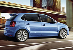 VW Polo mit Dachkantenspoiler
