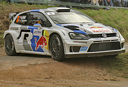 WRC 2013 Frankreich - Ogier und Ingrassia auf dem Weg zum WM-Titel