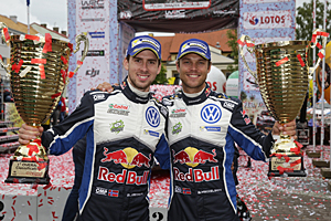 WRC 2016 - Rallye Polen: Mikkelsen/Jæger holten ihren zweiten Sieg in der Rallye-WM